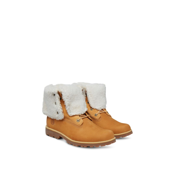 Детски боти Timberland® Authentics 6-inch Waterproof Shearling Boot T Yellow A157W 03