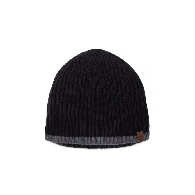 Мъжки подаръчен комплект Ribbed Hat/Scarf Gift Set Black A182U001 02