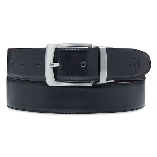 Мъжки колан Reversible Leather Belt for Men in Black A1D8S001 01