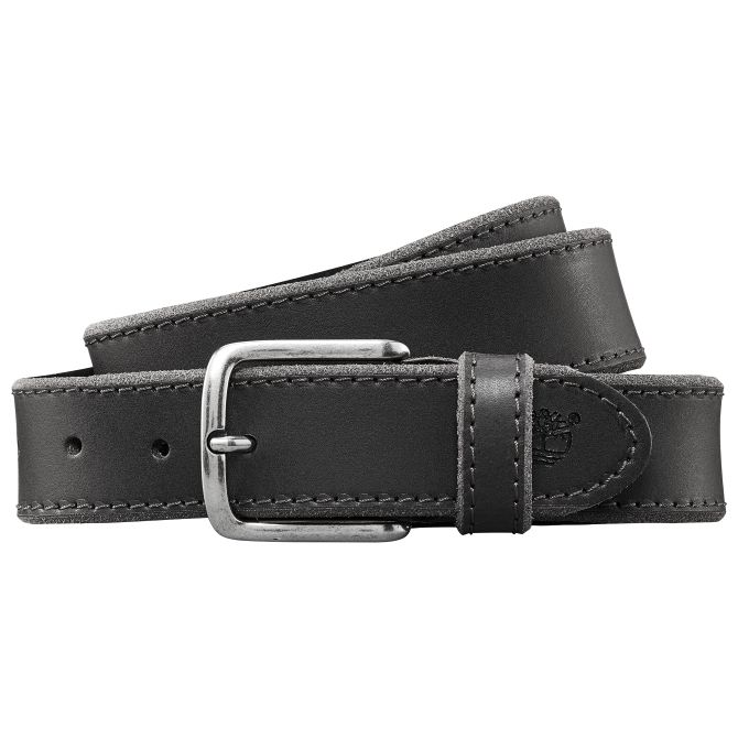 Мъжки колан Basic Man Leather Belt in Black TB0A1D94001 01