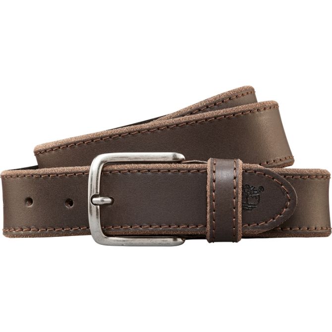 Мъжки колан Basic Man Leather Belt in Brown TB0A1D949681 01