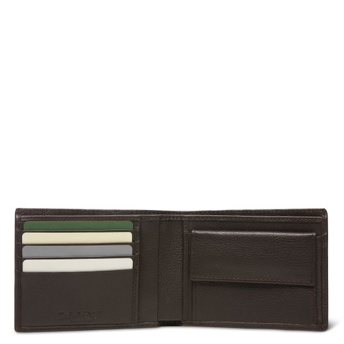 Мъжки портфейл Kennebunk Large Wallet for Men in Dark Brown TB0A1DFSA66 02