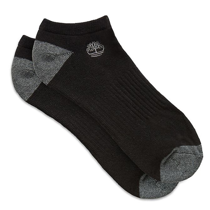 Мъжки чорапи Three-Pair No Show Socks for Men in Grey/Black A1EBOM05 05