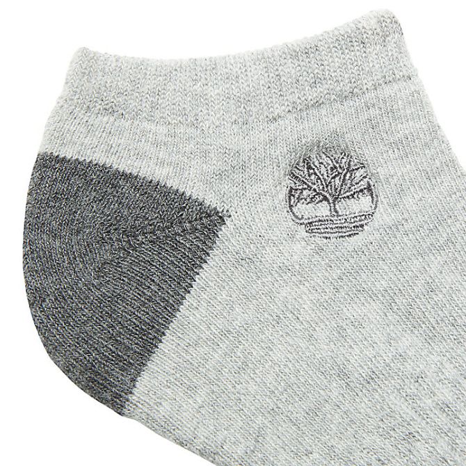 Мъжки чорапи Three-Pair No Show Socks for Men in Grey/Black A1EBOM05 09