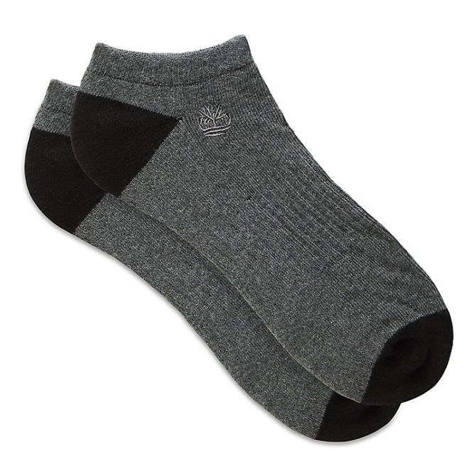 Мъжки чорапи Three-Pair No Show Socks for Men in Grey/Black A1EBOM05 04