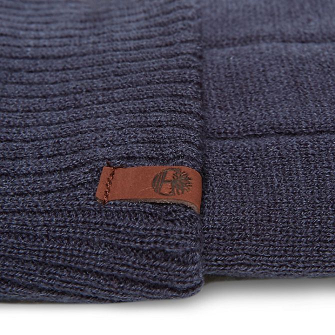 Мъжка шапка Beanie with Ribbed Cuff for Men in Navy TB0A1EGYTB91001 02