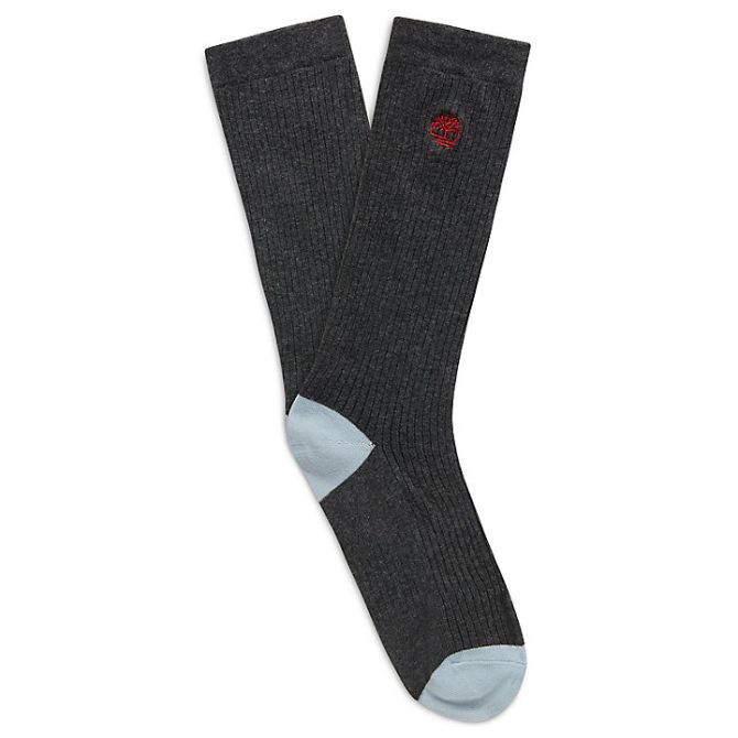 Мъжки чорапи 3 Pairs Striped Crew Socks for Men in Dark Grey TB0A1EIF010 03