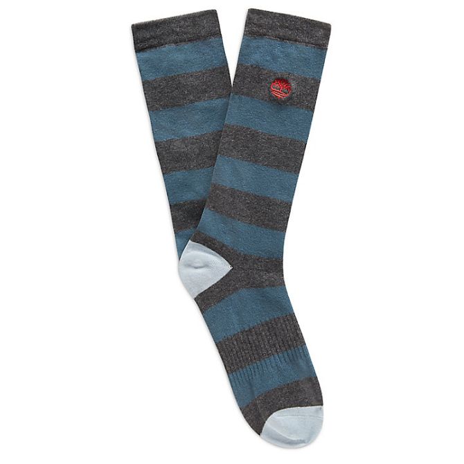 Мъжки чорапи 3 Pairs Striped Crew Socks for Men in Dark Grey TB0A1EIF010 02