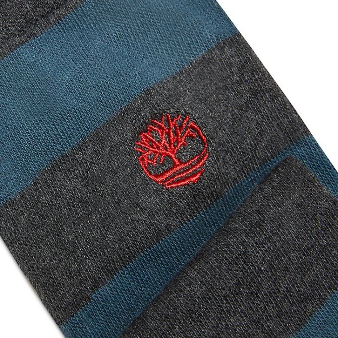 Мъжки чорапи 3 Pairs Striped Crew Socks for Men in Dark Grey TB0A1EIF010 05