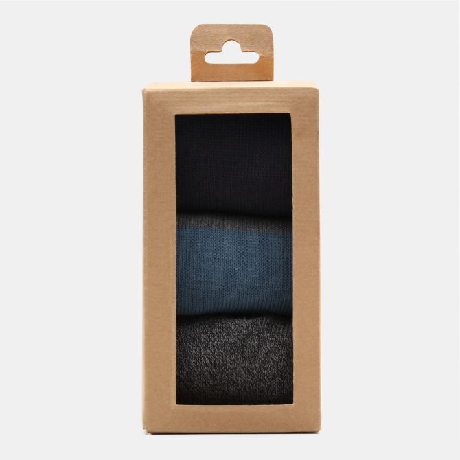 Мъжки чорапи Three Pair Socks Gift Box for Men in Black TB0A1EQB001 02