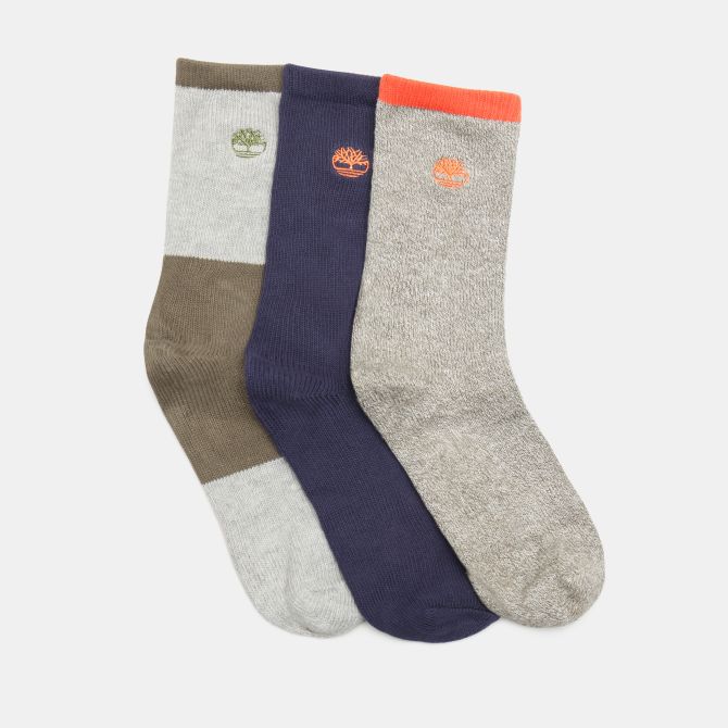 Мъжки чорапи Three Pair Socks Gift Box for Men in Green TB0A1EQBA58 01