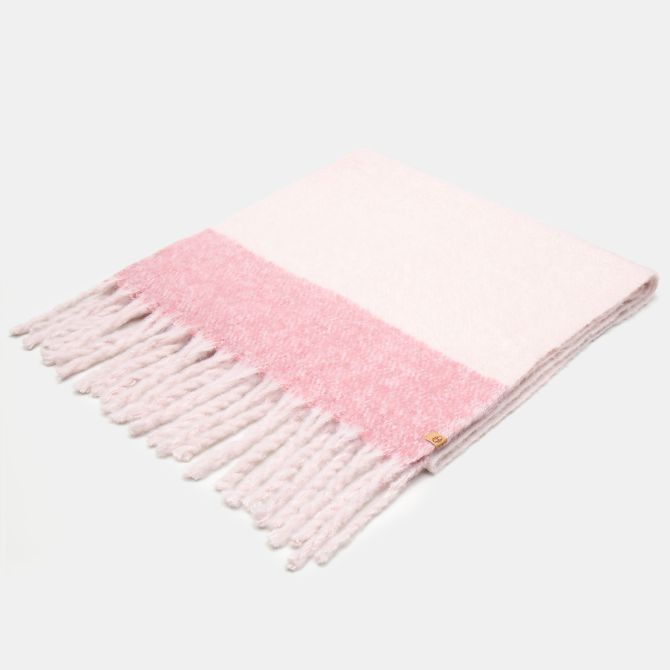 Дамски шал Colourblock Blanket Scarf for Women in Pink TB0A1EQSS44 02