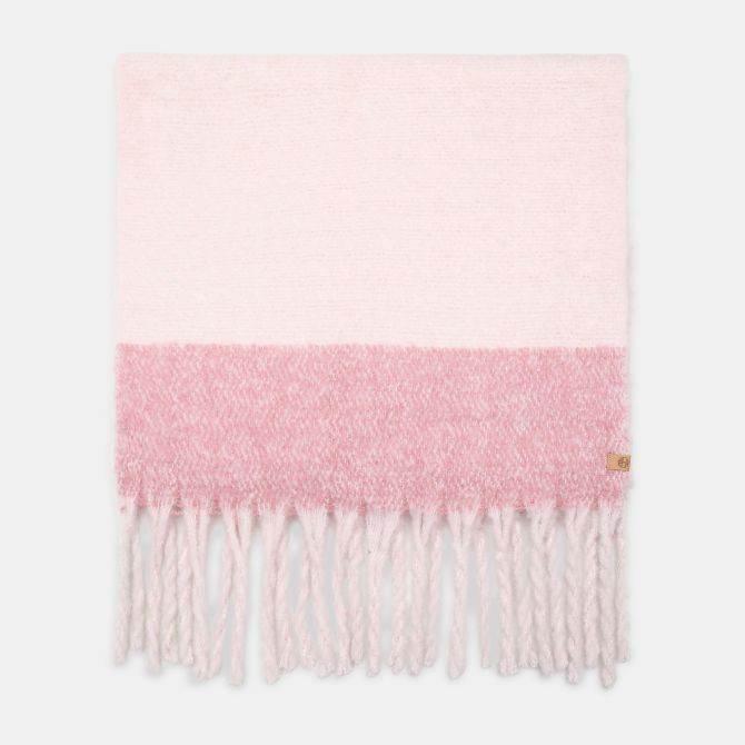 Дамски шал Colourblock Blanket Scarf for Women in Pink TB0A1EQSS44 01