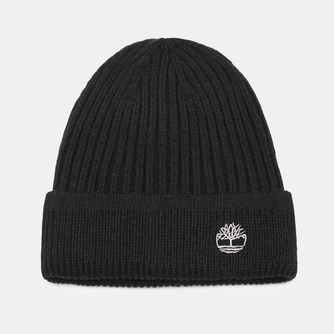 Шапка Ribbed Beanie in Black TB0A1ES9001 01