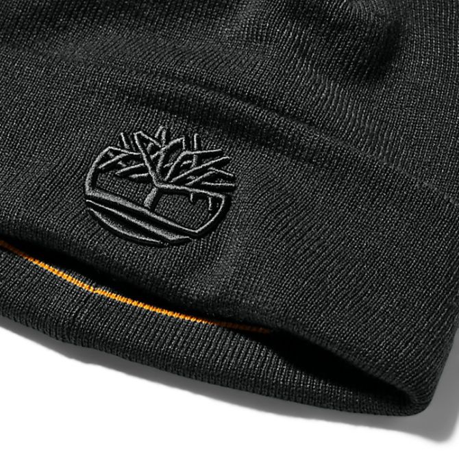 Мъжка шапка Newington Embroidered Beanie for Men in Black TB0A1F3N001 01