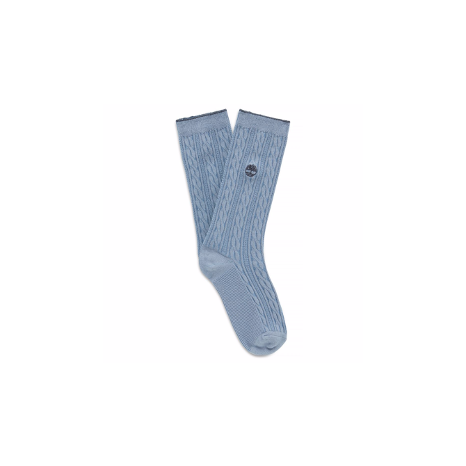 Дамски чорапи Cable Knit Crew Socks A1GHKG29 02