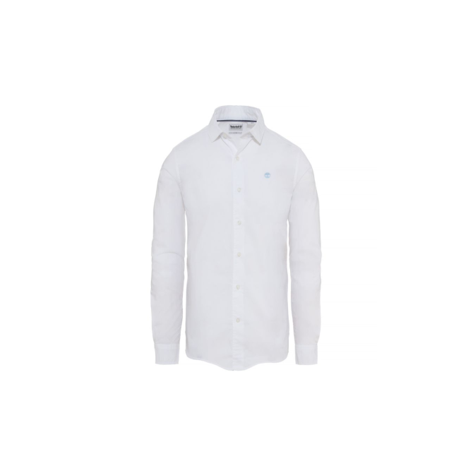 Мъжка риза SUNCOOK RIVER POPLIN SHIRT WHITE A1JMJA94 01