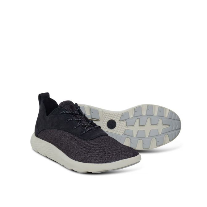 Мъжки обувки Flyroam Leather and Fabric Oxford A1KBY 02