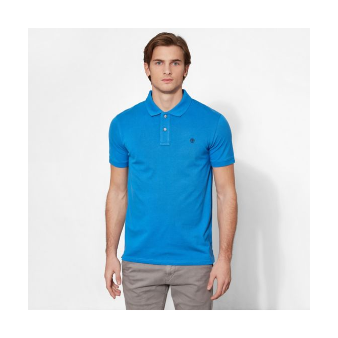 Мъжка тениска Merrymeeting River Polo Shirt Blue A1KC4J45 02