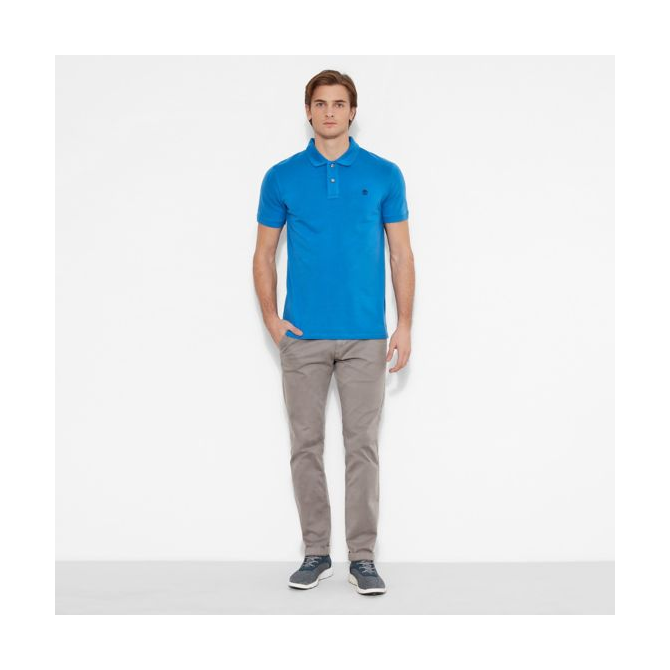 Мъжка тениска Merrymeeting River Polo Shirt Blue A1KC4J45 03