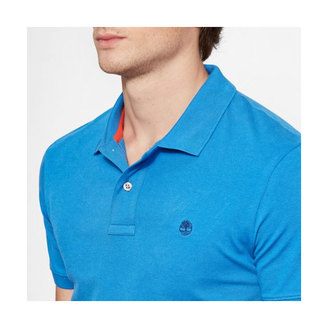 Мъжка тениска Merrymeeting River Polo Shirt Blue A1KC4J45 05