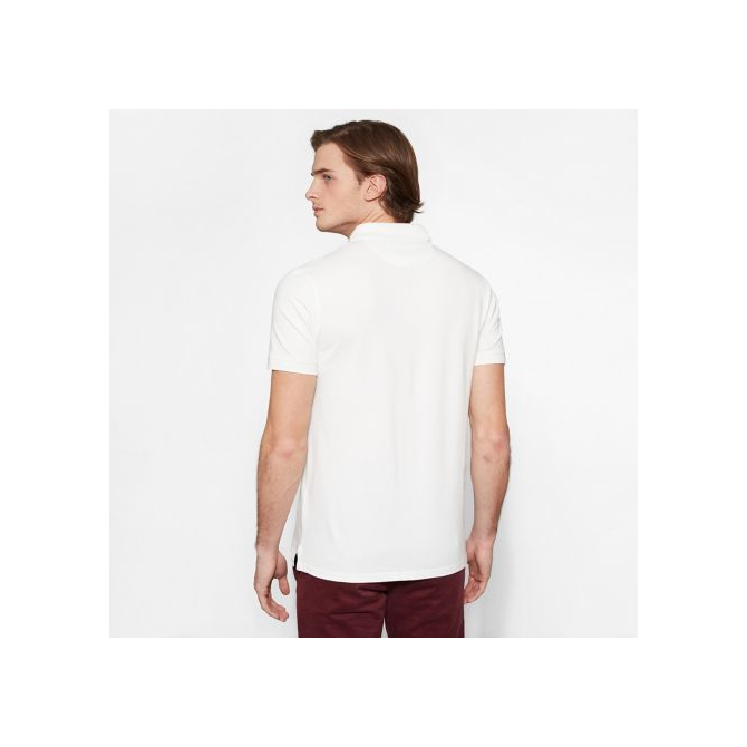 Мъжка тениска Merrymeeting River Polo Shirt White A1KC4130 03