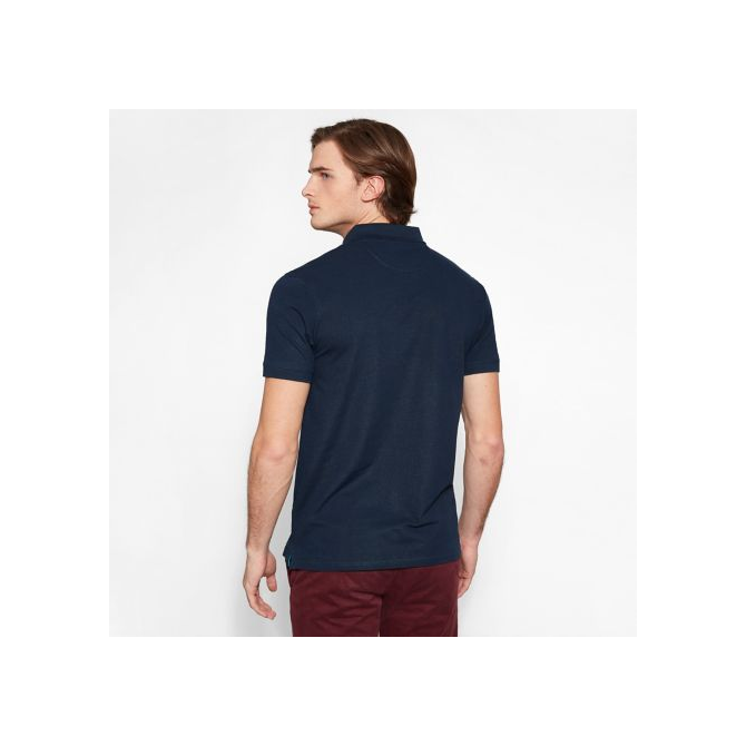 Мъжка тениска Merrymeeting River Polo Shirt Navy A1KC4433 03