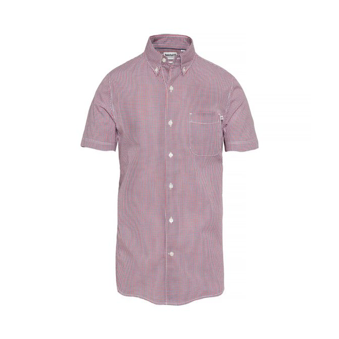 Мъжка риза Suncook River Gingham Shirt Blue Red A1KT5J84 01