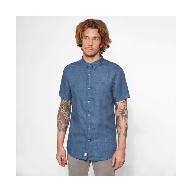 Мъжка риза  Mill River Linen Shirt A1KT6439 02