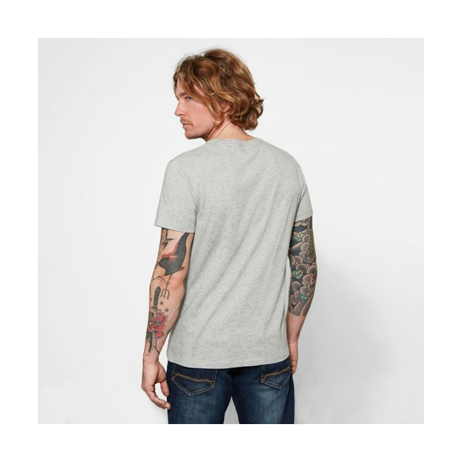 Мъжка тениска Kennebec River Linear Logo T-Shirt Grey A1L6OH81 04