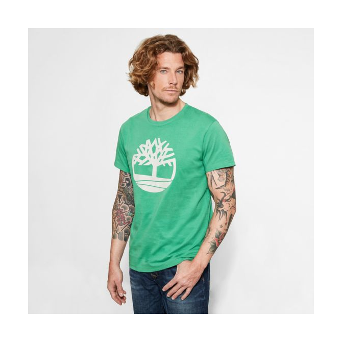 Мъжка тениска Kennebec River Tree Logo T-Shirt Green A1L6OK62 02