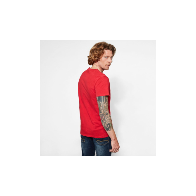 Мъжка тениска Kennebec River Linear Logo T-Shirt Red A1L6OK71 04