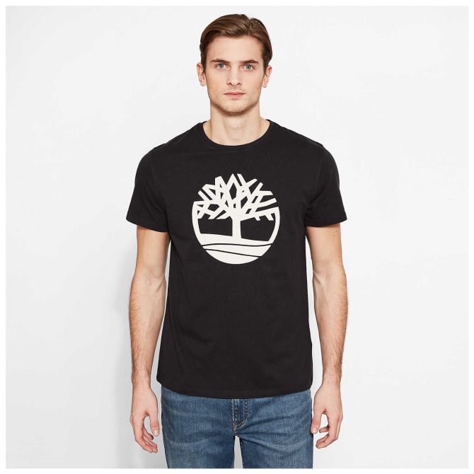 Мъжка тениска Kennebec River Tree Logo T-Shirt Black A1L6OI19 02