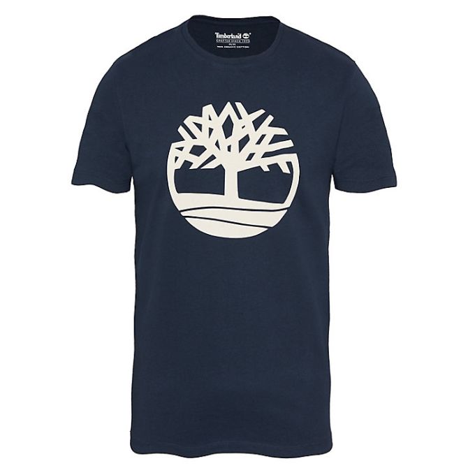 Мъжка тениска Kennebec River Tree T-Shirt for Men in Navy A1L6OK52 01