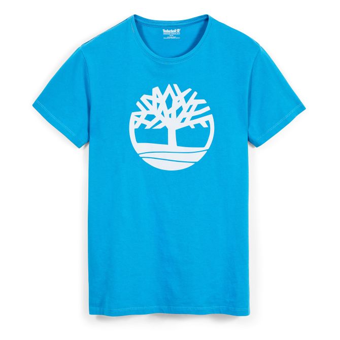 Мъжка тениска Kennebec River Tree Logo T-Shirt for Men in Indigo TB0A1L6OQ67 01