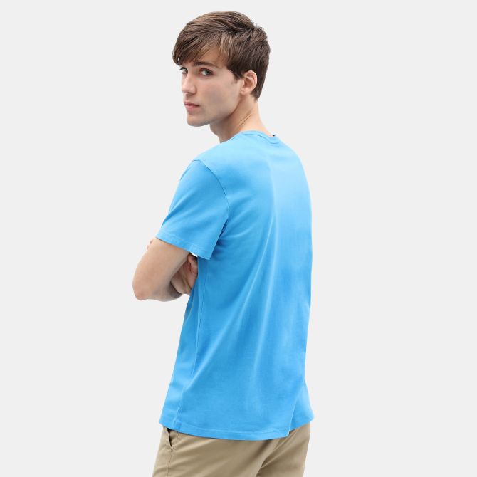 Мъжка тениска Kennebec River Tree T-shirt for Men in Blue TB0A1L6OU15 03