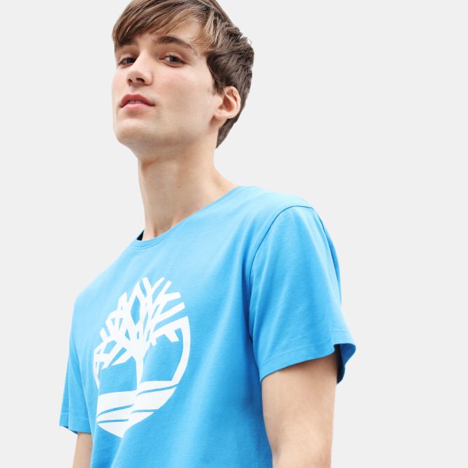 Мъжка тениска Kennebec River Tree T-shirt for Men in Blue TB0A1L6OU15 05