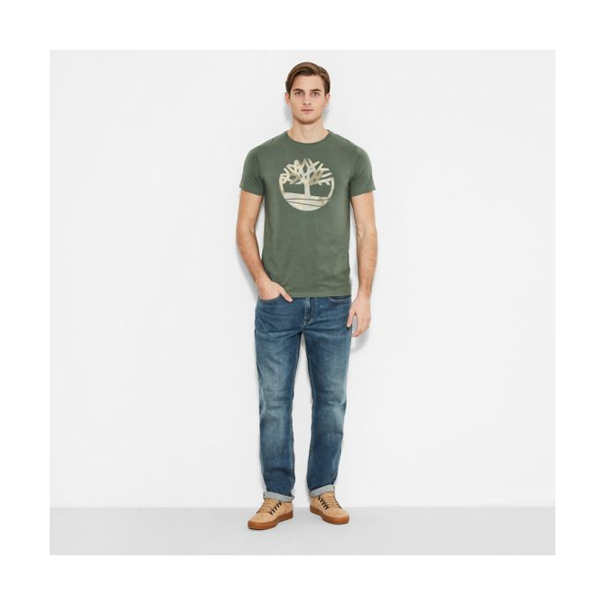 Мъжка тениска Kennebec River T-Shirt Green A1L6PK56 03