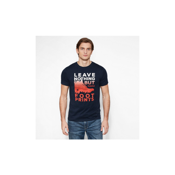 Мъжка тениска Kennebec River Story T-Shirt Navy A1L89433 02