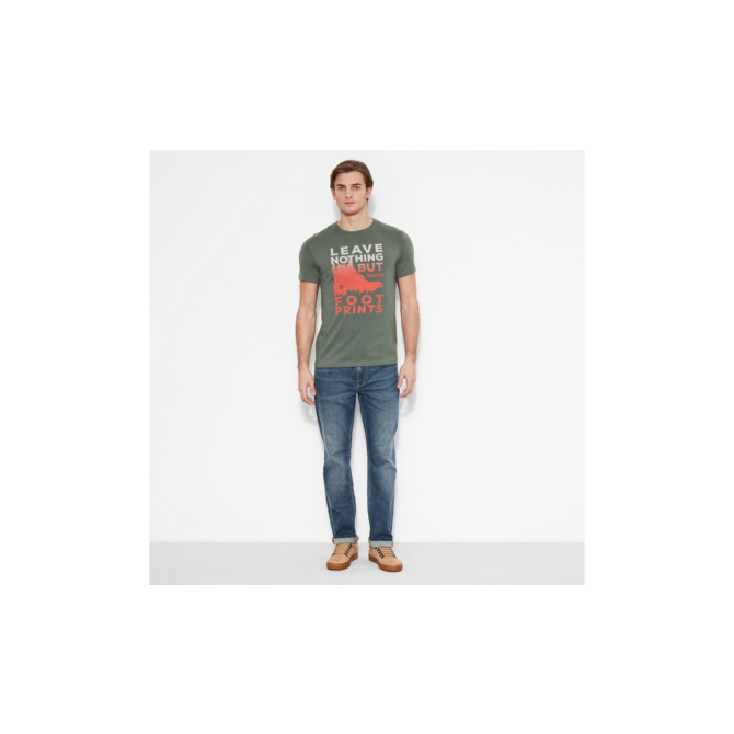 Мъжка тениска Kennebec River Story T-Shirt Green A1L89J02 03