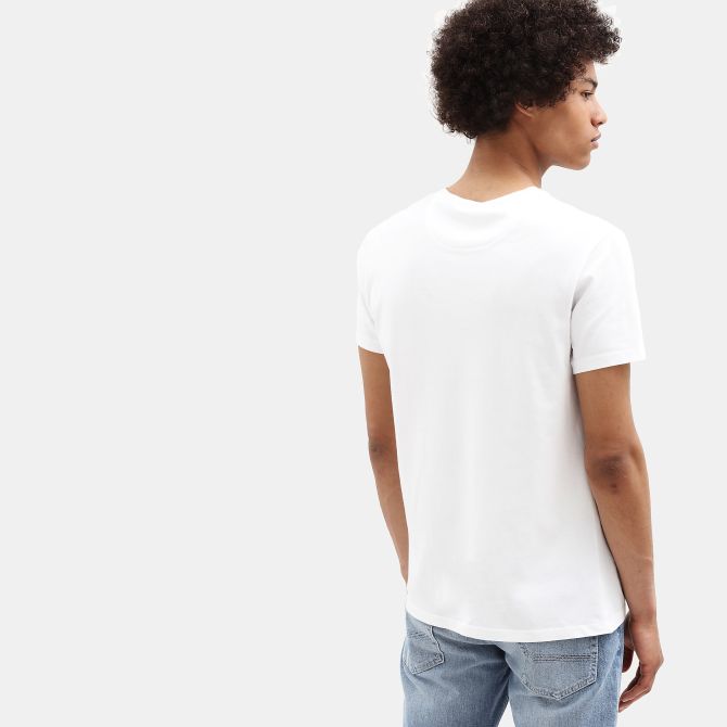 Мъжка тениска Dunstan River T-Shirt for Men in White TB0A1LOT1001 03