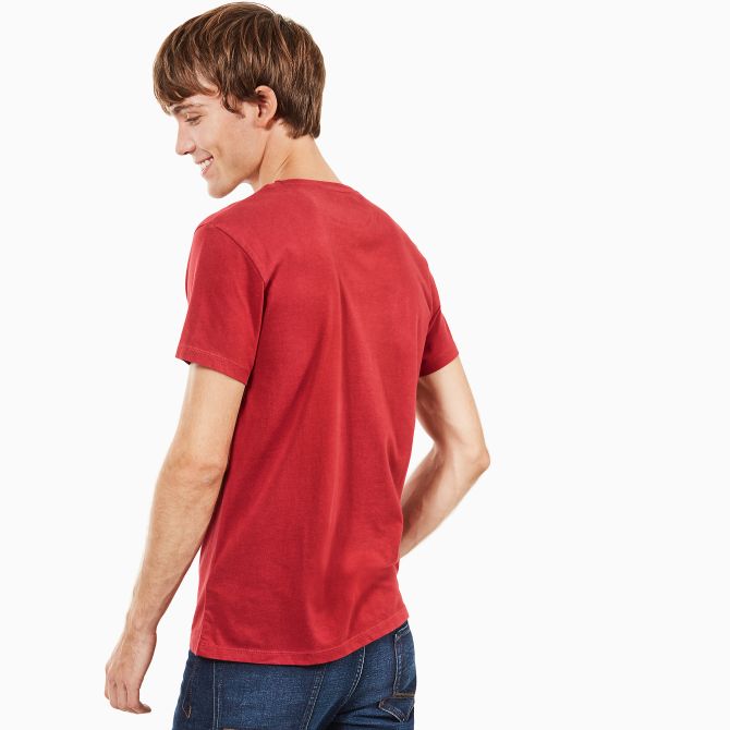 Мъжка тениска Dunstan River T-shirt for Men in Red TB0A1LOTR09 03