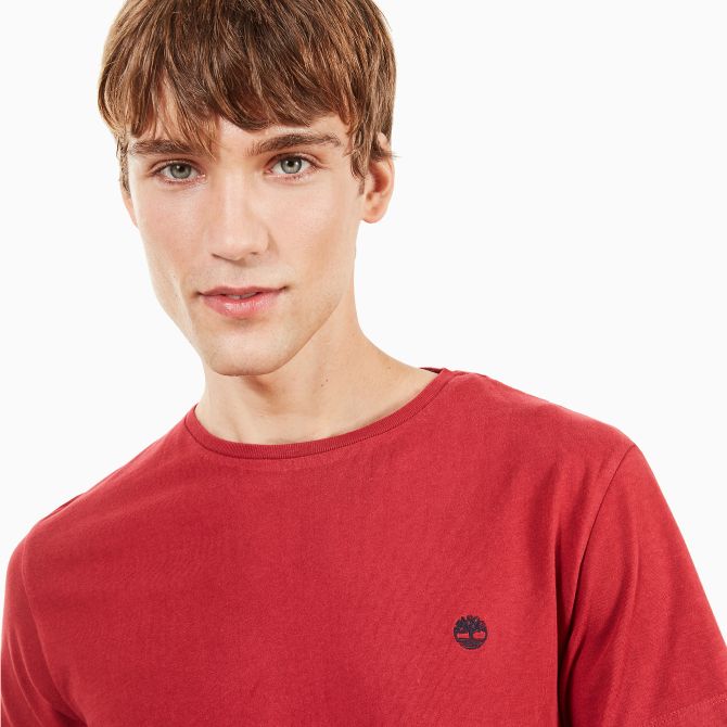Мъжка тениска Dunstan River T-shirt for Men in Red TB0A1LOTR09 05