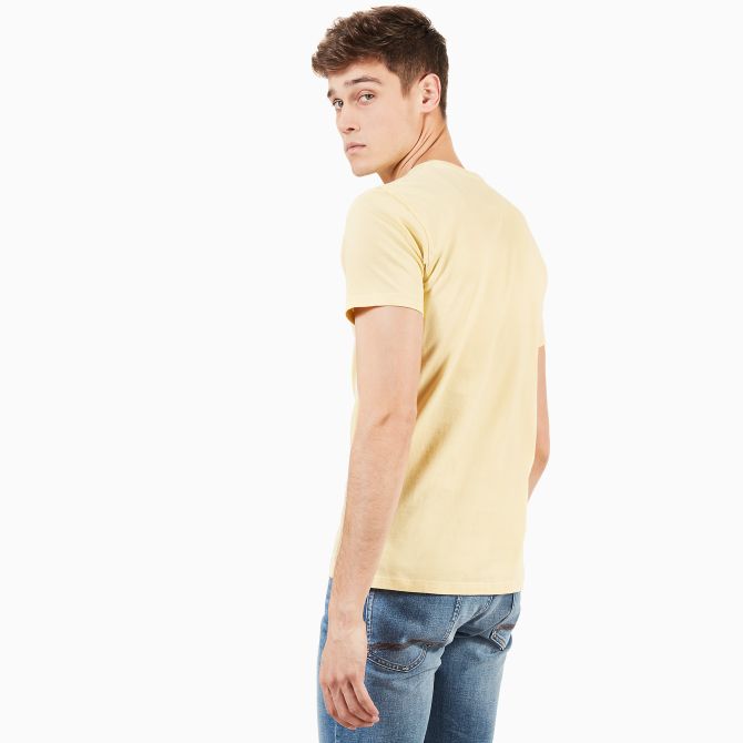 Мъжка тениска Dunstan River T-shirt for Men in Yellow TB0A1LOTR32 04