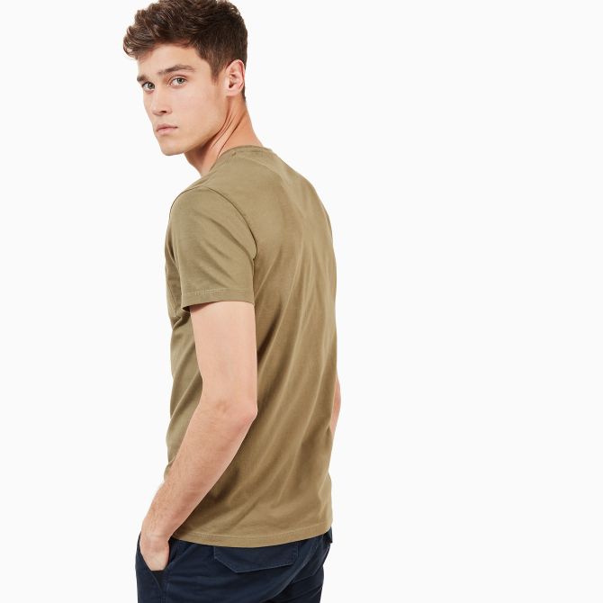 Мъжка тениска Dunstan River Pocket T-Shirt for Men in Green TB0A1LPGQ69 03