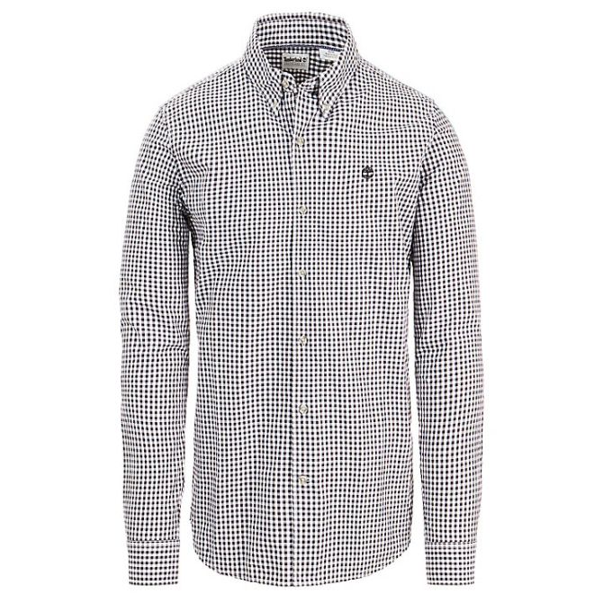 Мъжка риза Suncook River Gingham Shirt for Men in Grey TB0A1MANM48 01