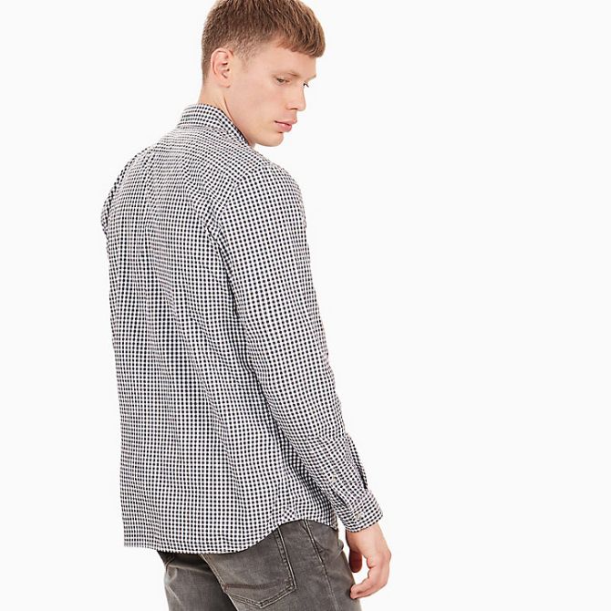 Мъжка риза Suncook River Gingham Shirt for Men in Grey TB0A1MANM48 05
