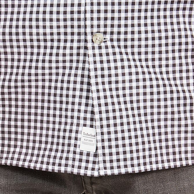 Мъжка риза Suncook River Gingham Shirt for Men in Grey TB0A1MANM48 07