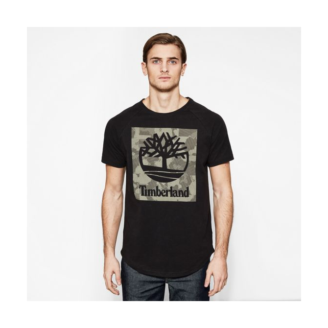 Мъжка тениска Camo T-Shirt Black A1MBM001 02