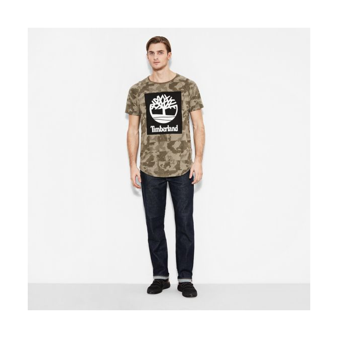 Мъжка тениска Camo T-Shirt Grey A1MBMM82 03